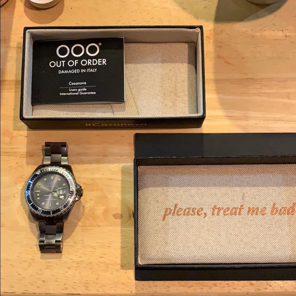 Out of order watch
